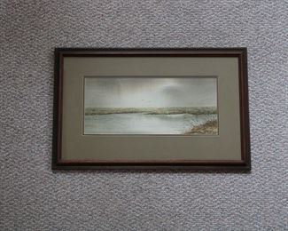 Watercolor on paper by William Zappone