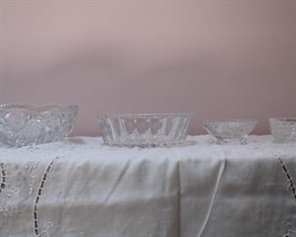 Crystal bowls