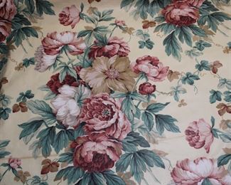 Leixlip Castle Fabric remainder by the House of Scalamandre, Made in England