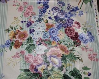 Gorgeous glazed cotton high end fabric remainder