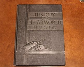 Rare copy of the History of the 14th Armored Division by Captain Joseph Carter