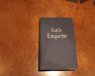 Vintage Emily Posts Etiquette book