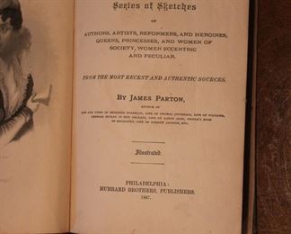 Title page of DAUGHTERS OF GENIUS