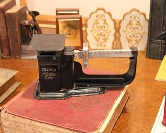 Antique postal scale