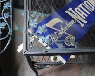 Detail on the Orleans pattern Russell Woodard furniture