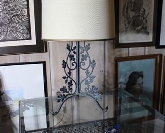 The LAMP that matches the Orleans pattern Russell Woodard patio furniture