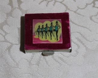 FUN 1950's hologram match box showing a dancing line in action!