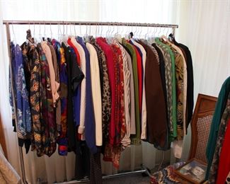 Tons of quality clothing ranging from the 1960's to the 2000's, and sizes small/medium to extra large