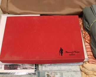 Harwood-Nelson of Muskegon box with cummerbund  and bowtie 