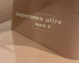 Italian sewing maching, Supernova Ultra Mark 2, with extra add ons