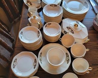 E.H.S.S.V  China With The Initial (P) On Them 