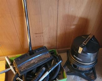 Super Nice Working Vintage Rainbow Vacuum Cleaner With Attachments