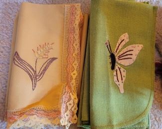 Embroidered  Napkins