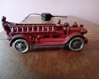 Cast Iron Firetruck