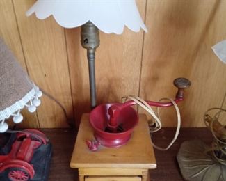 Coffee Grinder Lamp