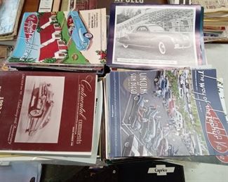 Vintage Dealer Car Pamphlets 