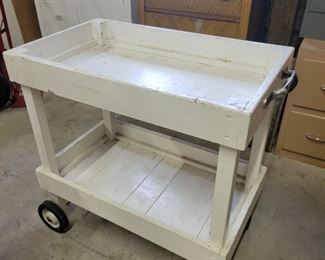 N8ce Wood Rollong Cart