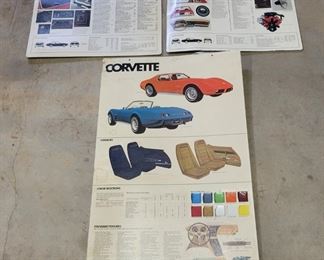 Dealership Showroom Sign ( Hard Cardboard) 23 1/4 Wide  x 47 1/2 Long 