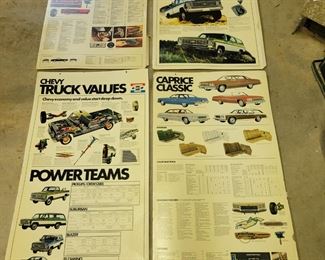 Dealership Showroom Sign (Hard Cardboard)23 1/4 Wide x 47 1/2 Long .The Background Is White Not Yellow Due To Lighting 