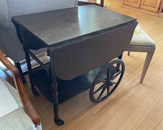  Vintage bar cart