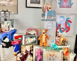 Barbies & tiggers collection