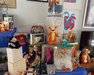 Barbies & tiggers collection