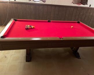 Slate Pool Table