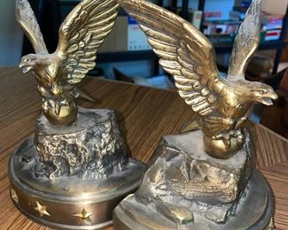 Flying Eagle Bookends