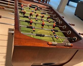 Foos ball machine