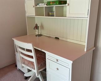 White Desk with chair