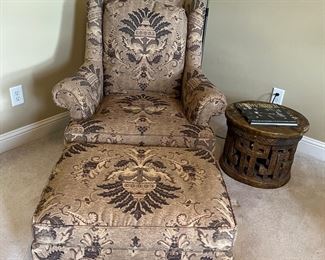 Chair and ottoman