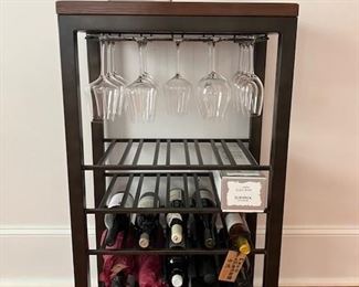 wine glassware and equipment
