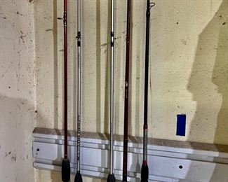 Variety of Fishing Rods & Reels 