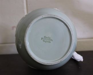 Base of Spode Fortuna pitcher with Fox Hunt Scene