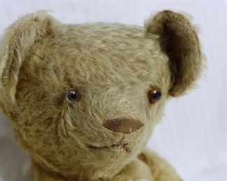 Detail of antique teddy bear