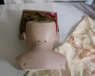 Markings on German bisque doll head