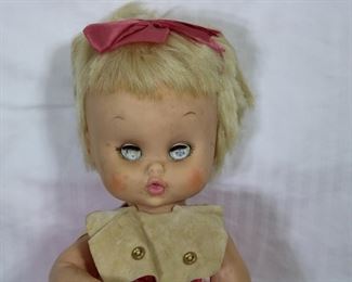 Detail on 1968 Jolly Toys doll