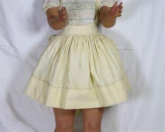 Italian Alfredo Zellini walking doll in unrestored condition