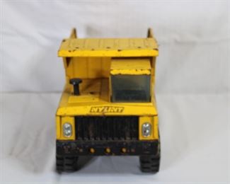 Front of the NYLINT pressed steel dump truck