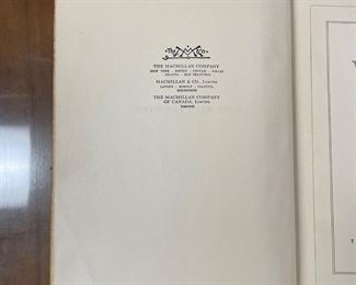 Interior of First Edition Gone With the Wind, 22nd printing