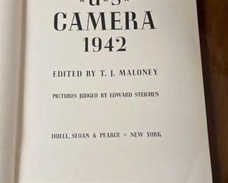 U.S. Camera 1942 folio Edited by T. J. Maloney -- Filled with GREAT vintage photographs!