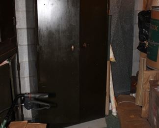 Made in Muskegon! Browne-Morse Filing Furniture double door steel cabinet