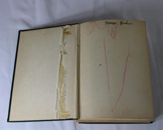 Interior of The Boy's Story of Lindbergh, The Lone Eagle