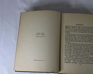 Interior of The Boy's Story of Lindbergh, The Lone Eagle