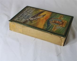 Spine on The Boy's Story of Lindbergh