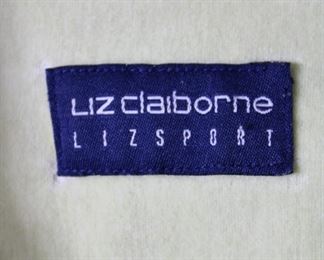 Label on Liz Claiborne/Lizsport oversized blouse