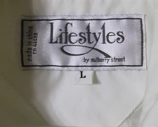 Label on Lifestyles by Mulberry Street lightweight spring jacket - Size L