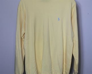 Ralph Lauren classic turtleneck in buttercream yellow - Size M