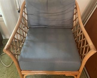 Bamboo arm chair