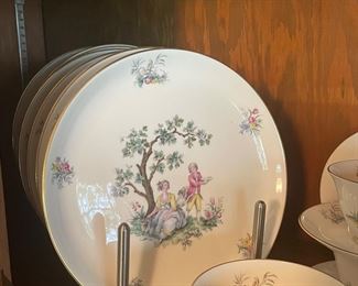 Royal Worcester Watteau pattern